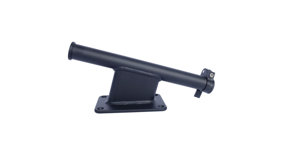 Panther Transom Mount Brackets - 5" Setback, Black, KPS50B