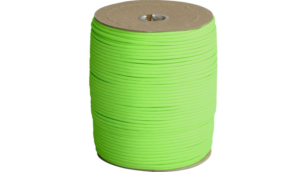 Parachute Cord Neon Green, 1000 ft RG009S