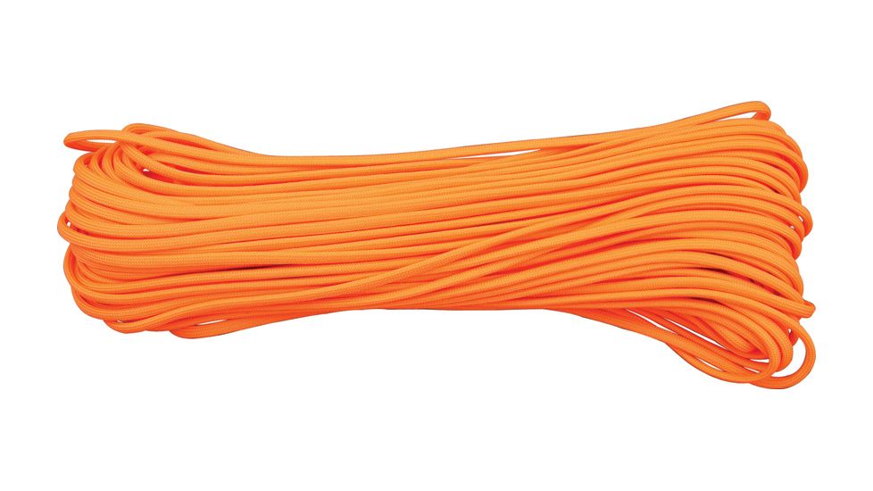 Parachute Cord Neon Orange, 100 ft RG105H
