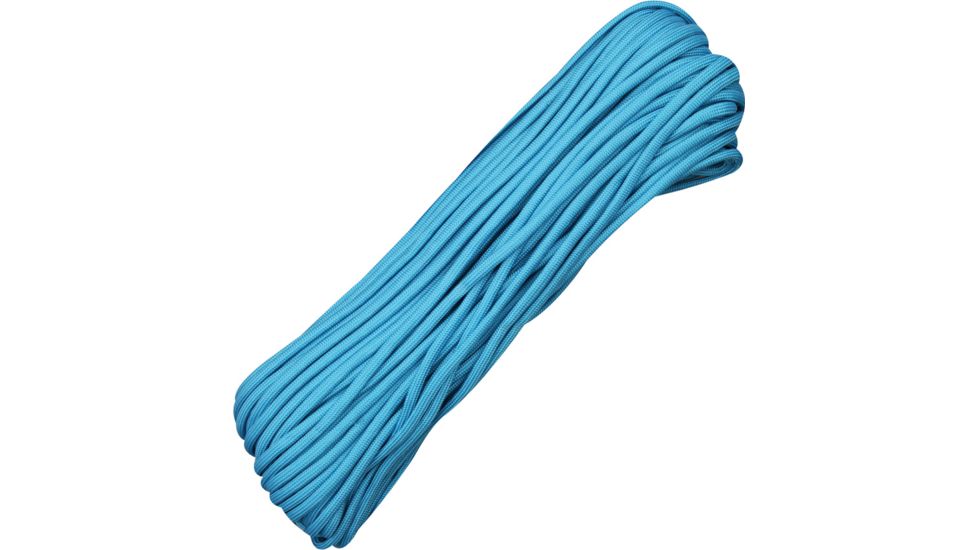 Parachute Cord Neon Turquoise, 100 ft RG1027H