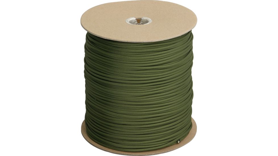 Parachute Cord Olive Drab, 1000 ft RG023S