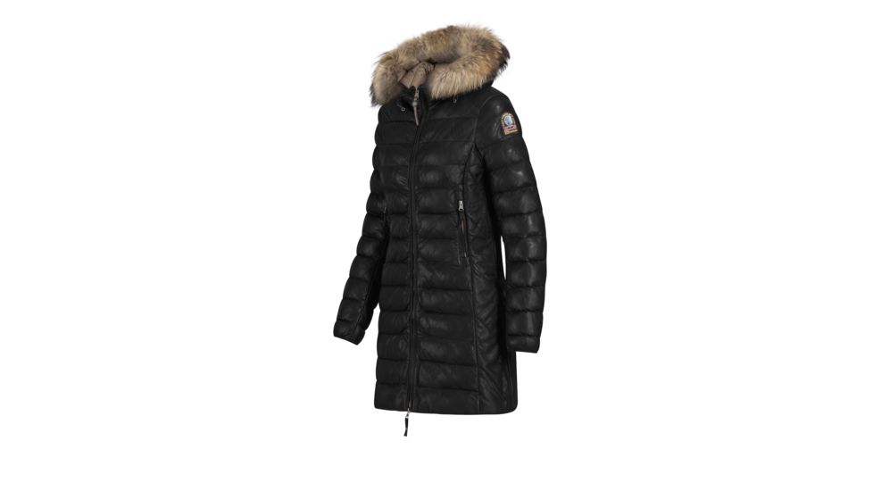 Parajumpers Demi Leather Jacket - Women's, Black, Small 19WMPWJCKLE32-541-S