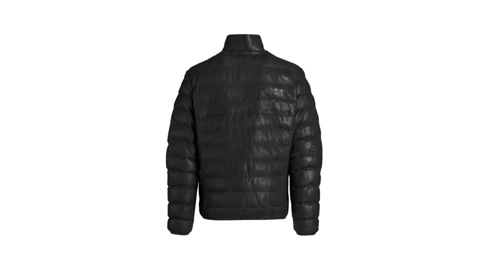 Parajumpers Ernie Leather Insulated Urban Jacket - Mens, Black, Large, 18WMPMJCKLE02-541-L