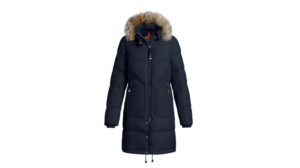 Parajumpers Light Long Bear Parka - Womens, Blue-Black, Extra Small 17WMPWJCKHF33-17WP07-560-XS