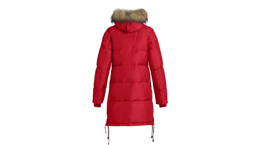 Parajumpers Long Bear Insulated Urban Jacket - Womens, Scarlet, Extra Small, 18WMPWJCKMA33-723-XS