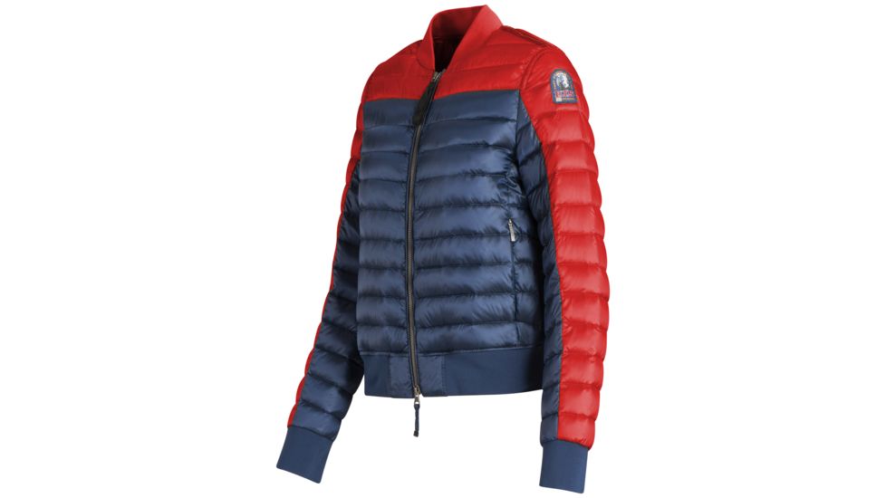 Parajumpers Sharyl B.C. Lightweight Down Jacket - Womens, Navy Peony - Tomato, Small, SHARYLB.C.-NVY-TOM-S