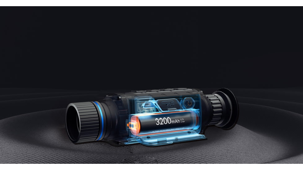 PARD Optics Leopard 256 16mm Thermal Imaging Monocular, 50hz, 256x192, Black, LE2-16