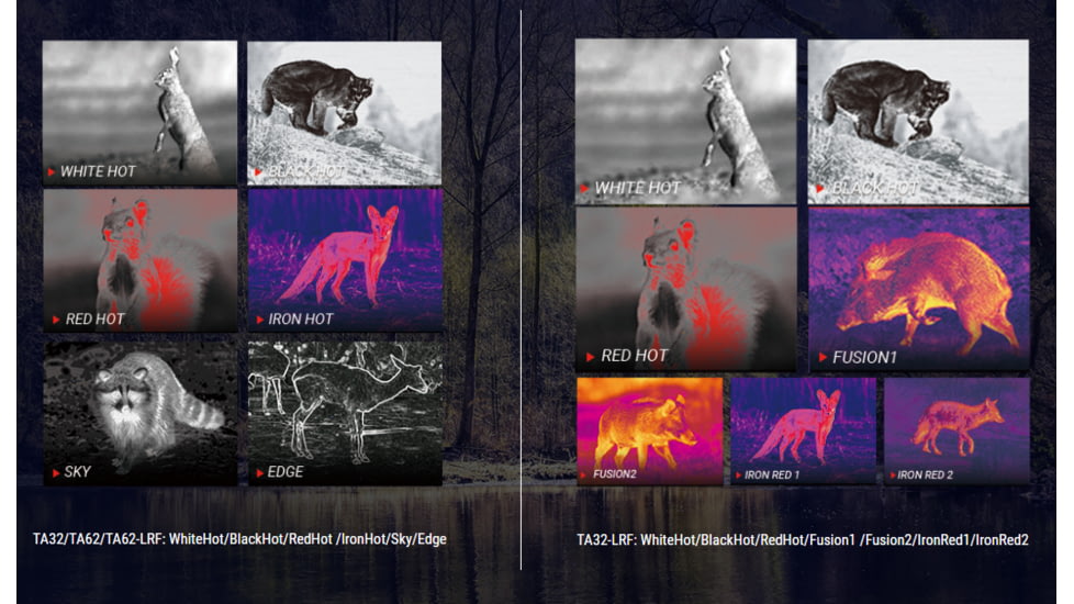 PARD Optics TA32-LRF 3.7x35mm Themal Monocular, Black, TA32-35-LRF