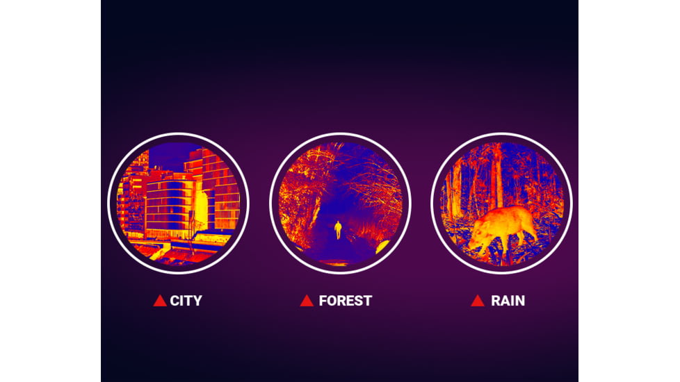 PARD Optics TA32-LRF 3.7x35mm Themal Monocular, Black, TA32-35-LRF