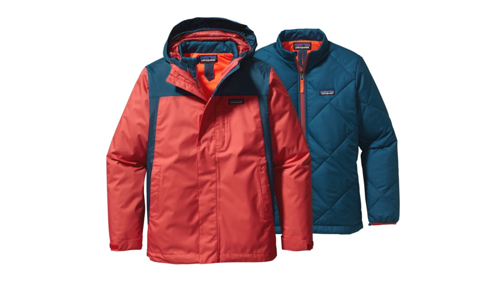 Patagonia 3-in-1 Jacket - Boys-Sumac Red-Large