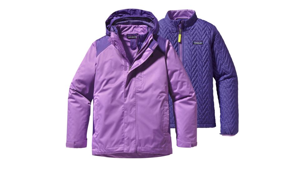 Patagonia 3-in-1 Jacket - Girls-Light Acai-Large