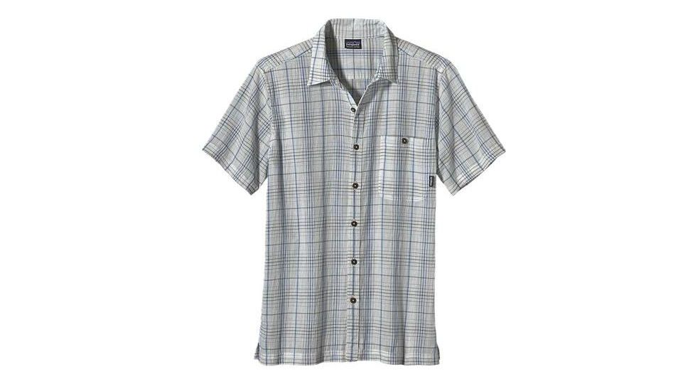 Patagonia A/C Short Sleeve Shirt - Men's-Fetch/Bandana Blue-X-Small
