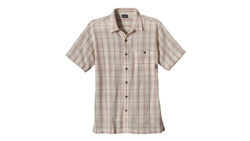 Patagonia A/C Short Sleeve Shirt - Men's-Fetch/Red Delicious-Small