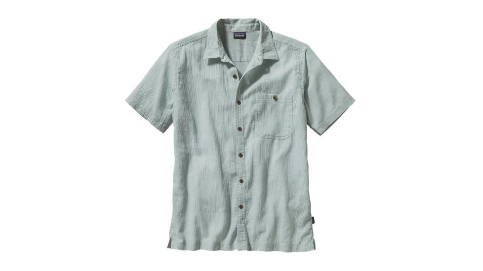 A/C Short Sleeve Shirt - Mens-Chambray/Gypsum Green-Small