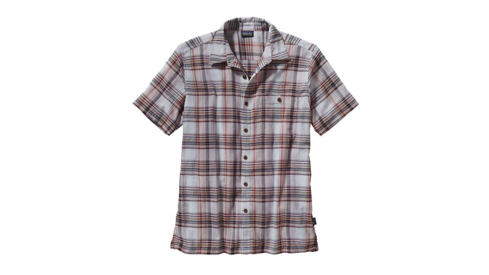 A/C Short Sleeve Shirt - Mens-Ventana/Turkish Red-Small