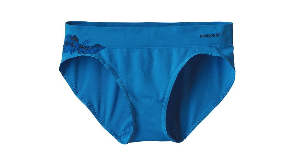 Patagonia Active Briefs - Women's-Dropdot Graphic/Radar Blue-Large