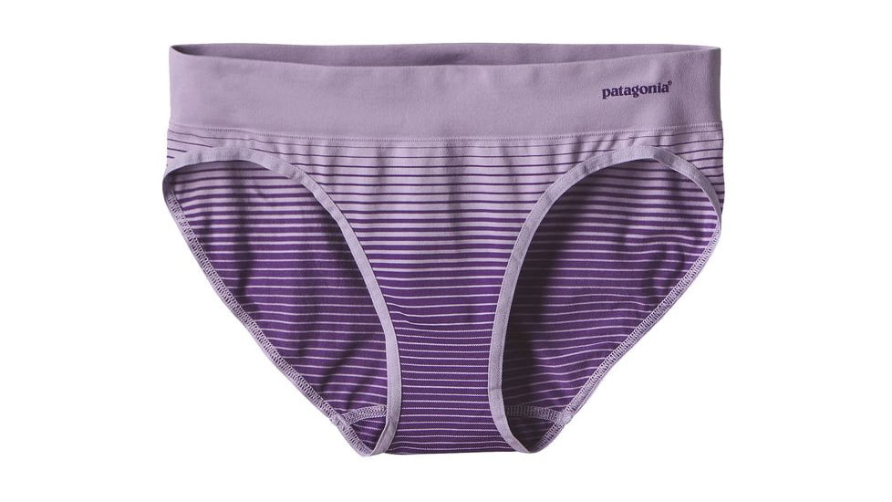 Patagonia Active Briefs - Women's-Ocean Stripe/Petoskey Purple-Medium