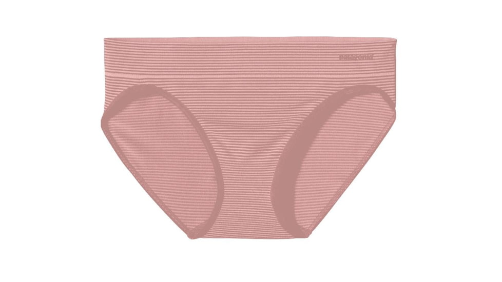 Active Briefs - Womens-Teensy Stripe-Ginger Berry-Large