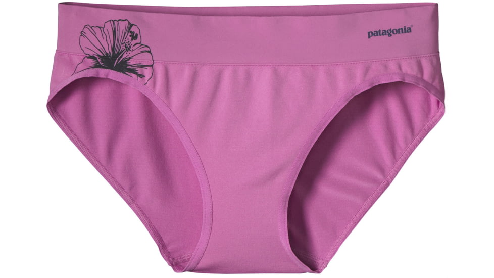 Active Hipster - Womens-X-Small-Waterflower Graphic/Mock Purple