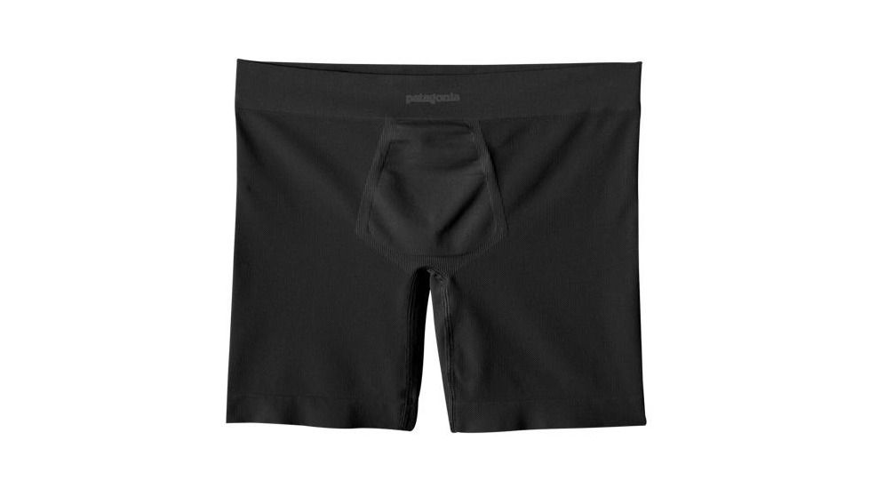Patagonia Active Sport Boxer Brief - Men's-Black-Large