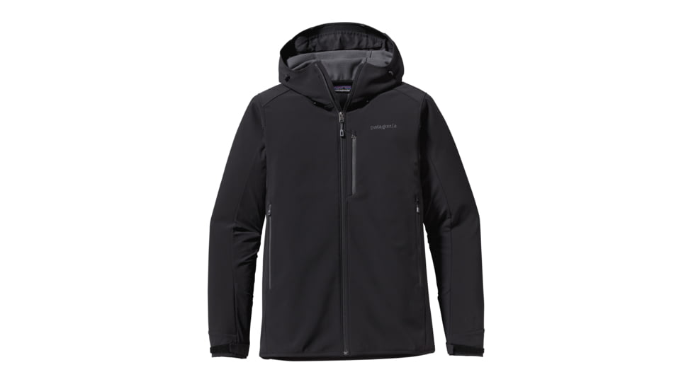 Patagonia Adze Hybrid Hoody - Mens-Black-X-Large