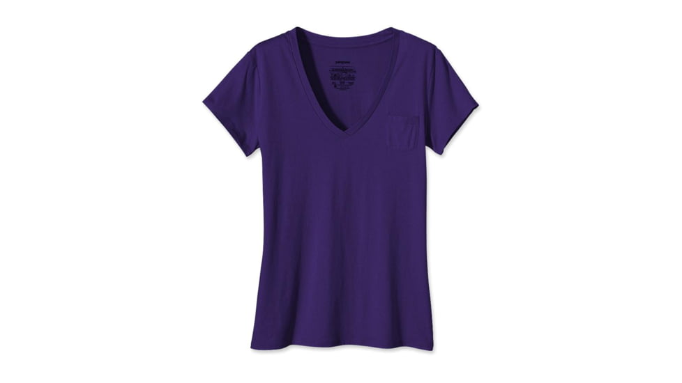 Patagonia Astrid Pocket Tee - Women's-Blue Butterfly-Medium