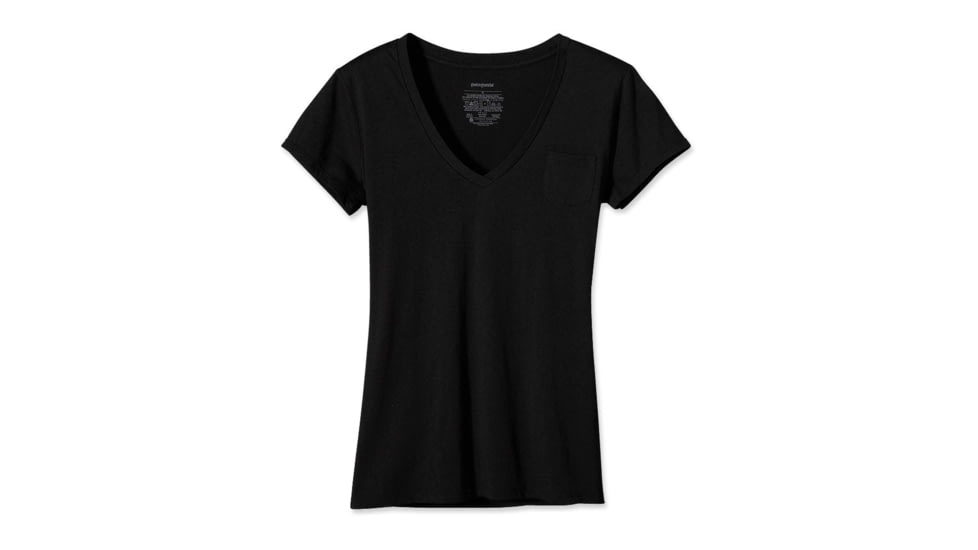 Patagonia Astrid Pocket Tee - Women's-Black-X-Large