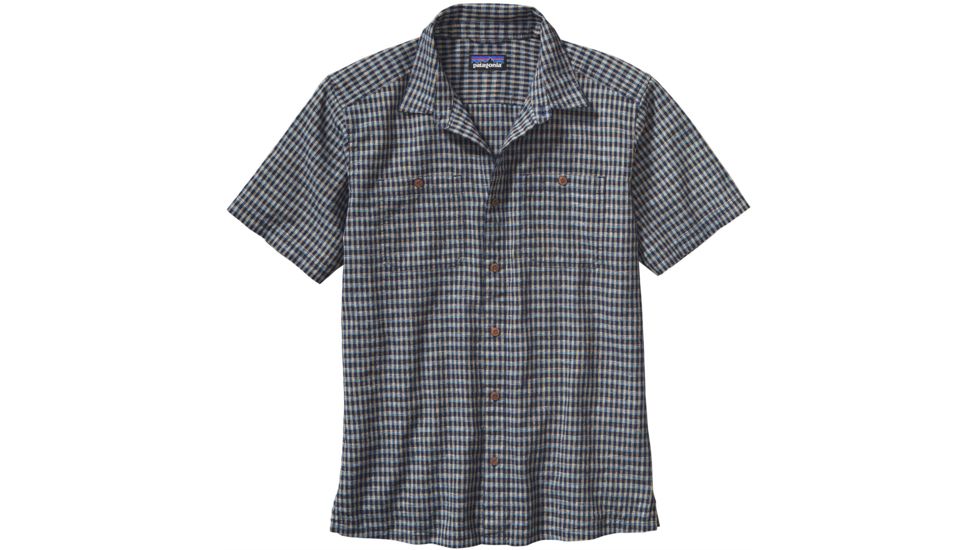 Back Step Shirt - Mens-Berdoo/Navy Blue-X-Large