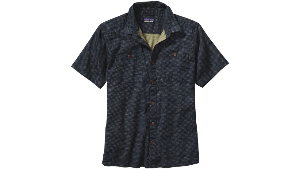 Patagonia Back Step Shirt - Men's-Fisher/Navy Blue-Small