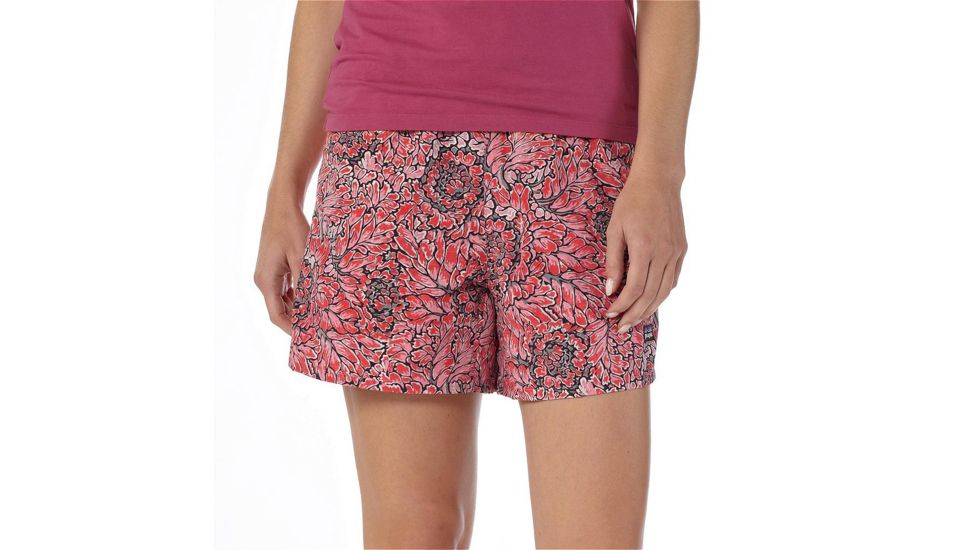 Patagonia Baggies Shorts - Women's-Franks Garden/Cosmo Pink-X-Small