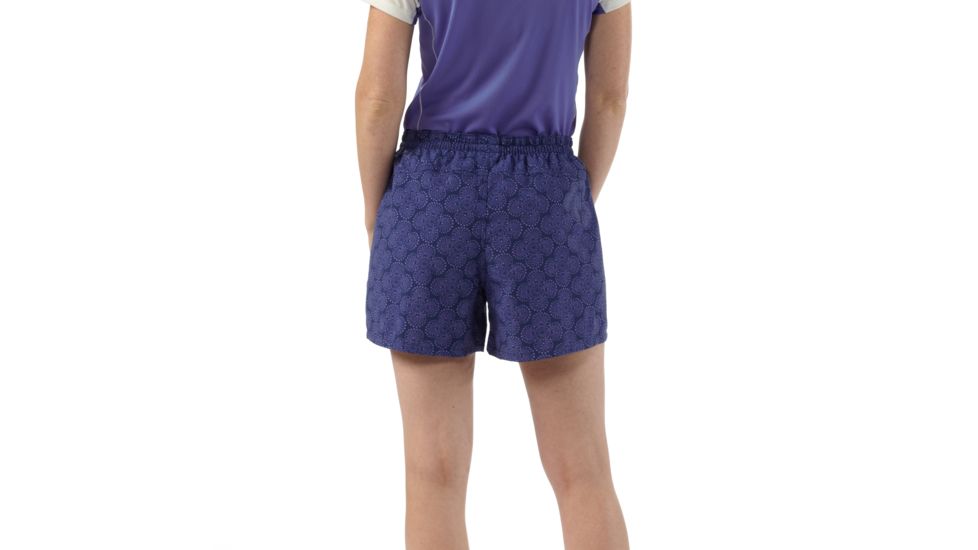 Baggies Shorts - Womens-X-Small-Best Fronds/Channel Blue