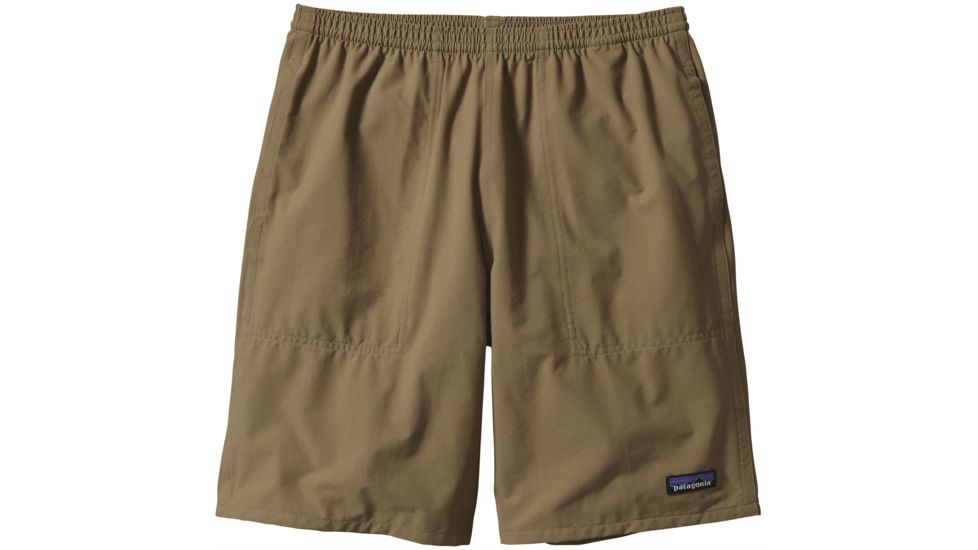 Baggies Stretch Shorts - Mens-Ash Tan-9 in-Large
