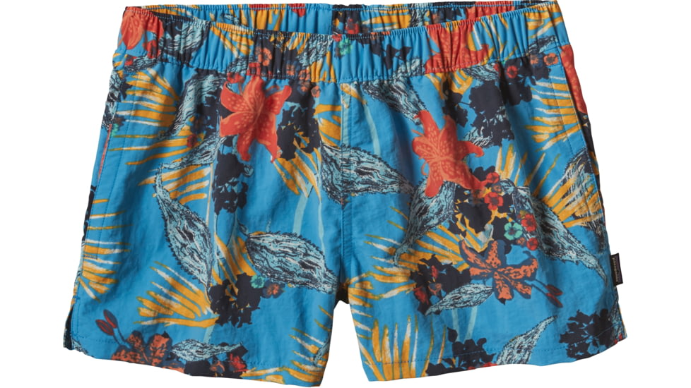 Patagonia Barely Baggies Shorts - Women's-Kelp Garden/Radar Blue-X-Small