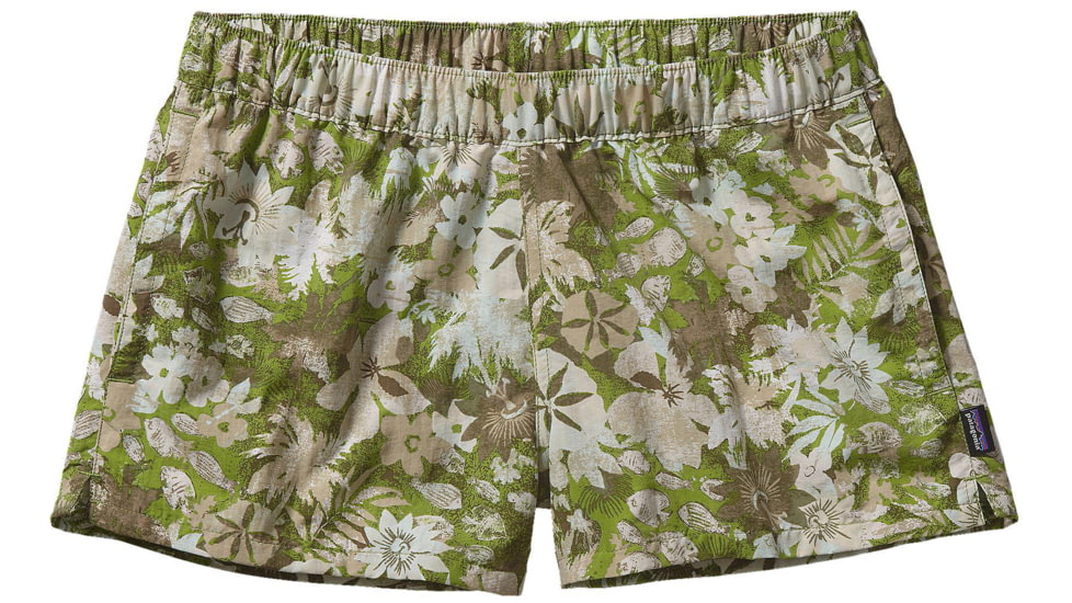 Patagonia Barely Baggies Shorts - Women's-Neo Tropics/Supply Green-Large