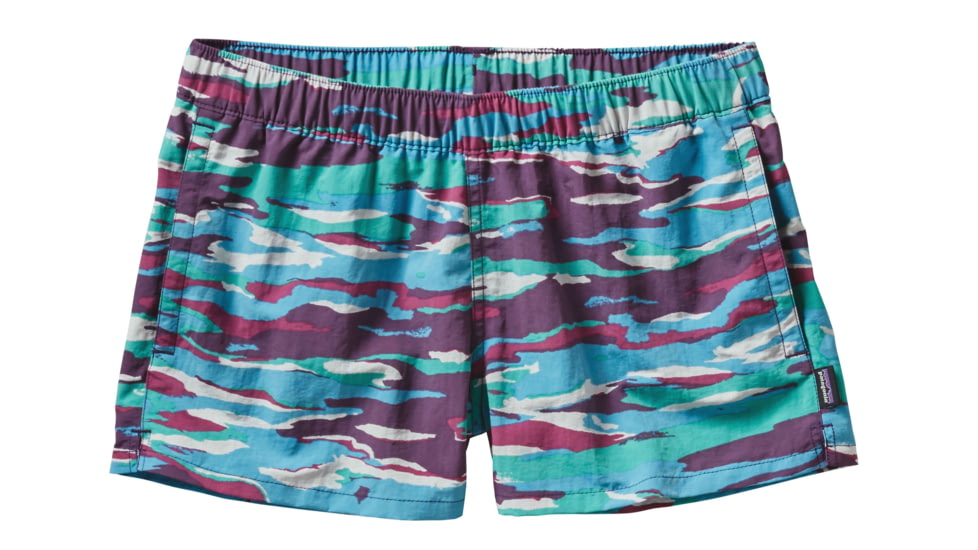 Patagonia Barely Baggies Shorts - Women's-Rainbow Bark/Panther Purple-X-Small