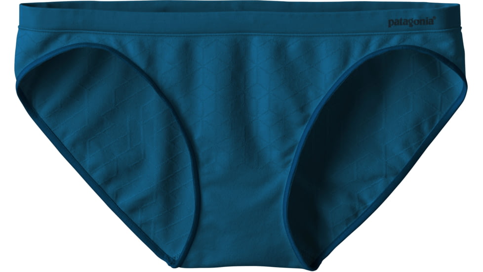 Patagonia Barely Bikini - Women's-Geo Diamond/Big Sur Blue-X-Large