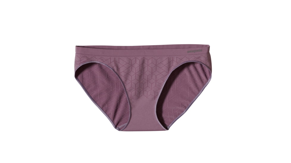 Patagonia Barely Bikini - Womens-Geo Diamond/Tyrian Purple-Large