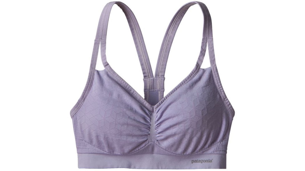 Patagonia Barely Bra - Women's-Geo Diamond/Petoskey Purple-X-Large