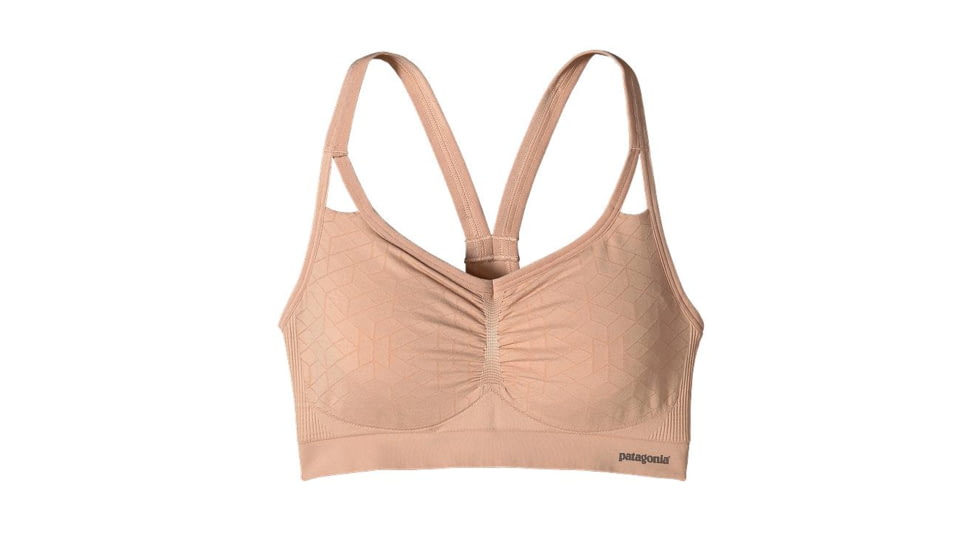 Patagonia Barely Bra - Womens-Geo Diamond/Rosewater-X-Small