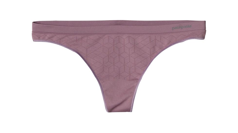 Patagonia Barely Thong - Womens-Geo Diamond/Tyrian Purple-Large