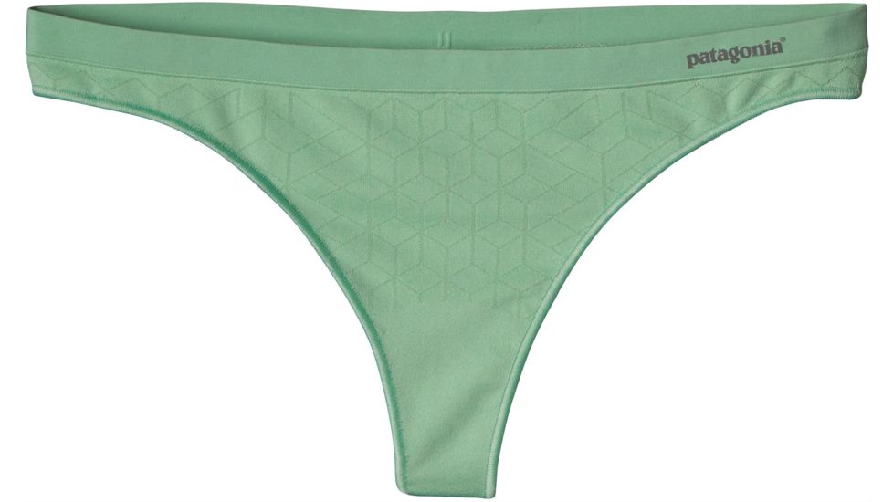 Barely Thong - Womens-Geo Diamond/Distilled Green-X-Small