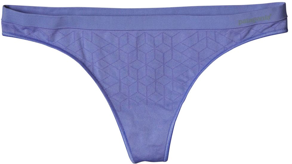 Barely Thong - Womens-Geo Diamond/Violet Blue-X-Small
