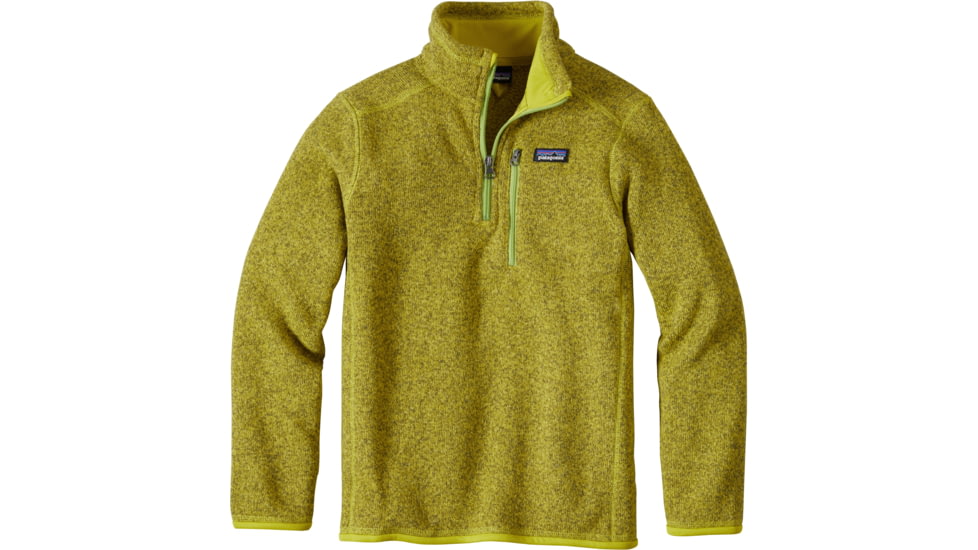 Patagonia Better Sweater 1/4 Zip - Boys'-Fluid Green-Large
