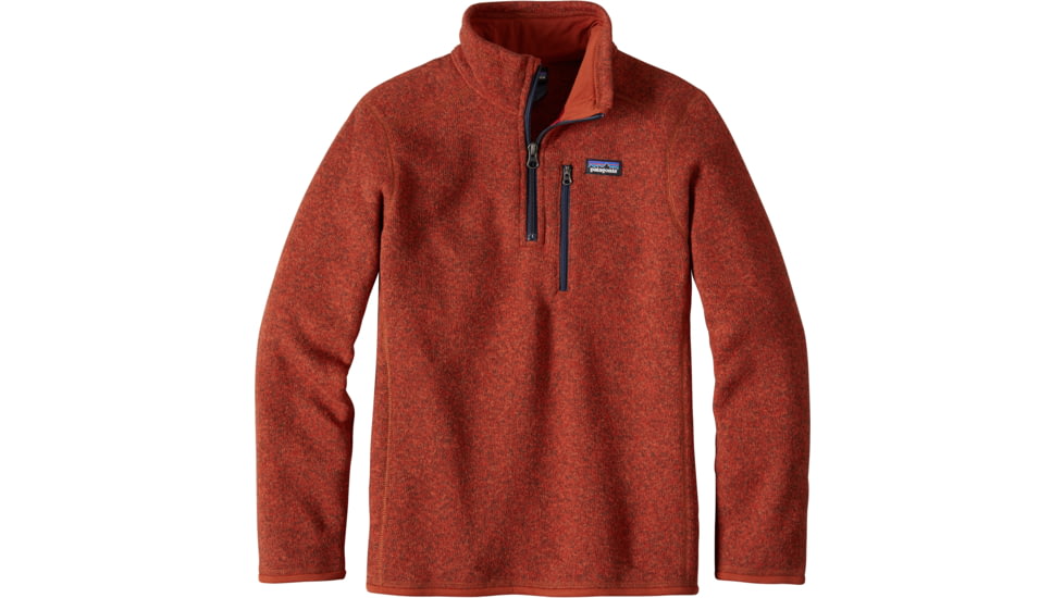 Patagonia Better Sweater 1/4 Zip - Boys'-Roots Red-X-Small