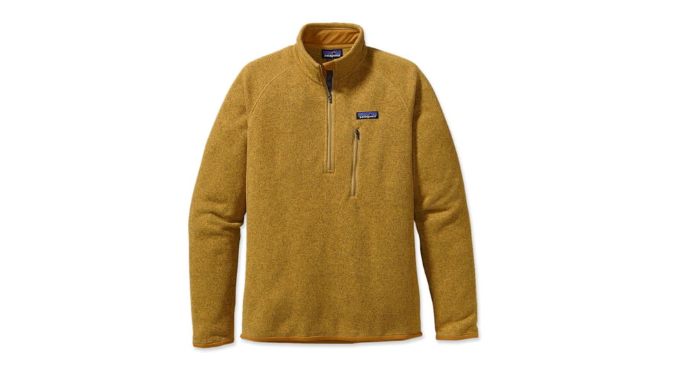 Patagonia Better Sweater 1/4 Zip - Men's-Goldenrod-Small