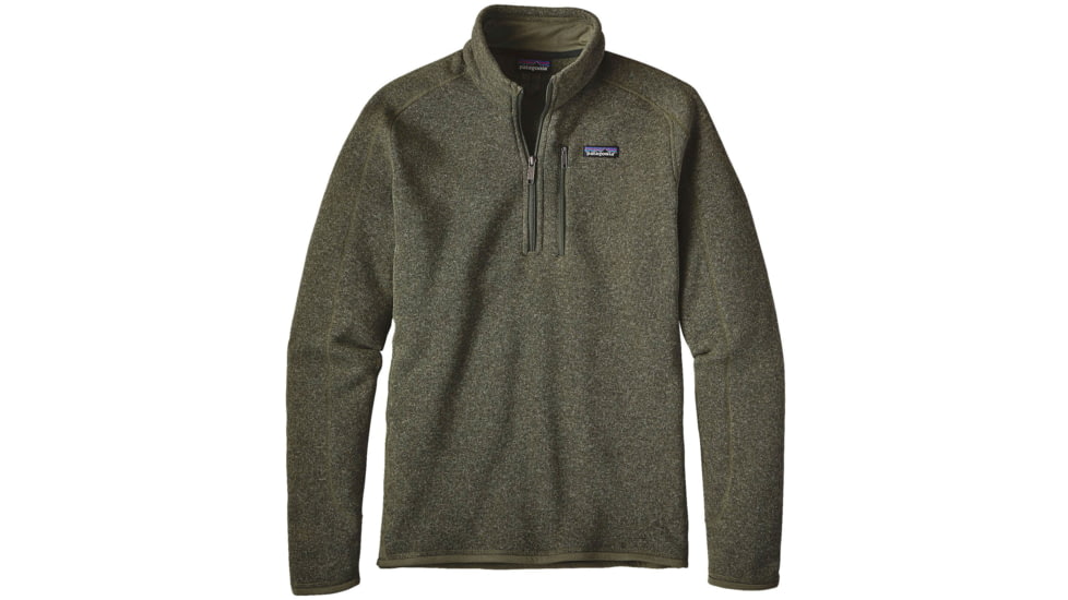 Patagonia Better Sweater 1/4 Zip - Men's-Large-Industrial Green
