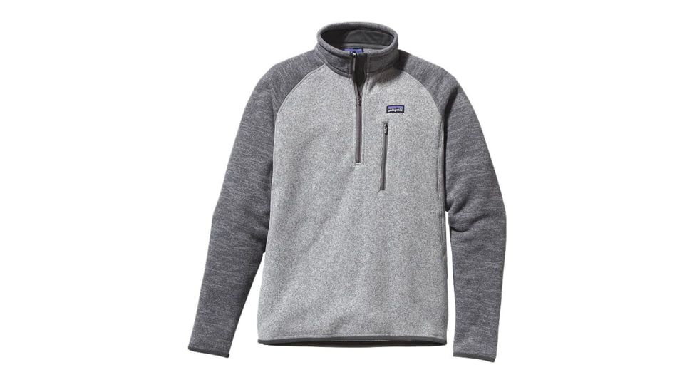 Patagonia Better Sweater 1/4 Zip - Mens-Nickel/Forge Grey-XX-Large