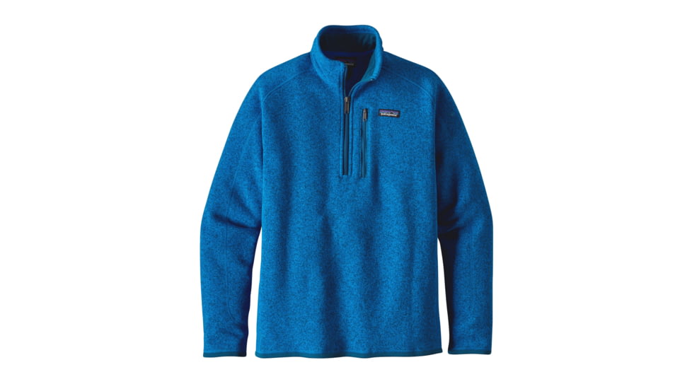 Patagonia Better Sweater 1/4 Zip - Men's-Large-Andes Blue