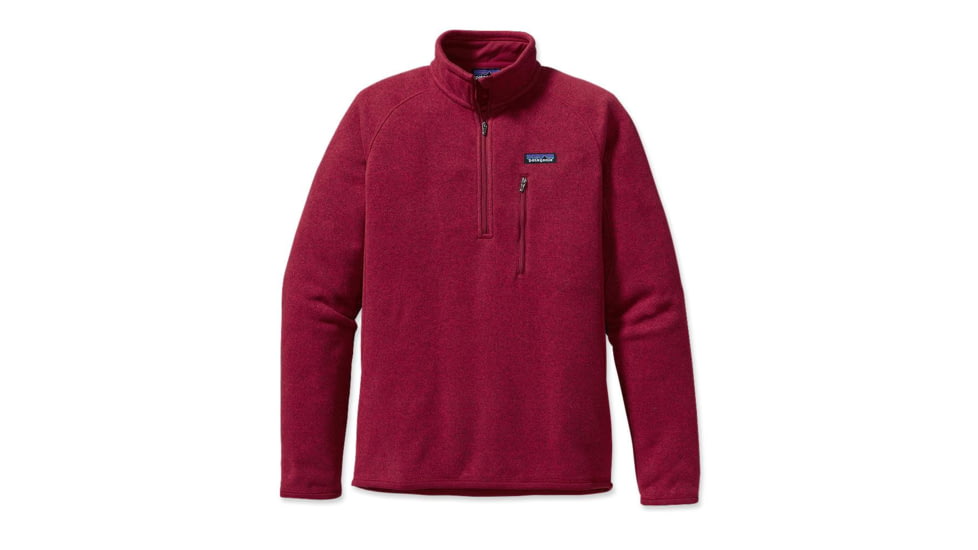 Patagonia Better Sweater 1/4 Zip - Men's-Wax Red-Small