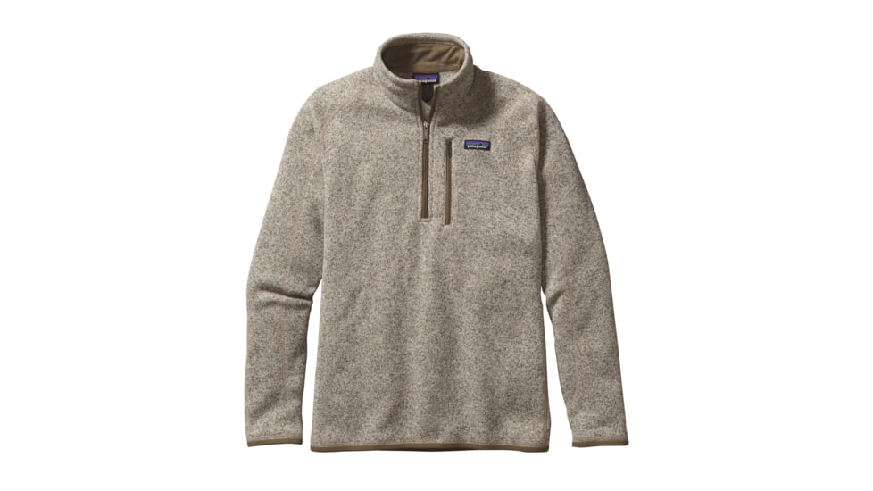 Patagonia Better Sweater 1/4 Zip - Men's-X-Small-Bleached Stone